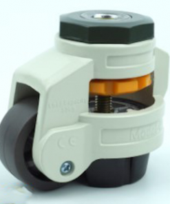 Bánh xe chân tăng chỉnh chiều cao SUPO 40 cọc lỗ