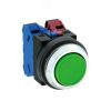 Nút nhấn không đèn Φ30 Idec – ABN110 (B, G, R, Y, S, W)