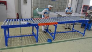 Thiết kế băng tải con lăn theo yêu cầu